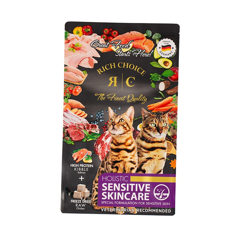 Сумка из алюминиевой фольги для кошачьего корма