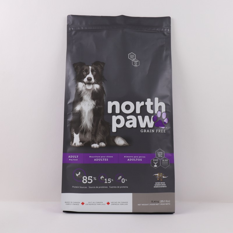 Пакет для собачьего корма с клапаном